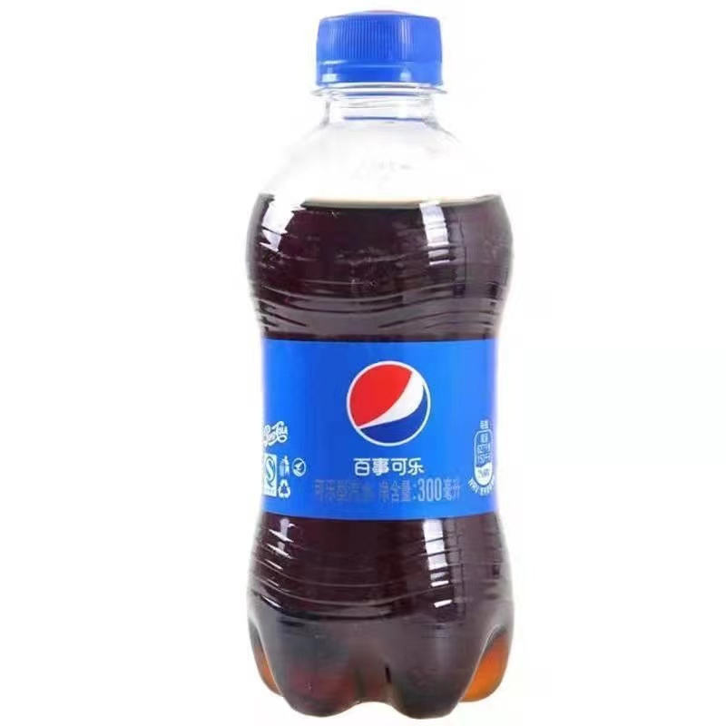 百事可乐原味碳酸汽水300mL*6瓶小瓶装饮料饮品小可乐饮品整箱