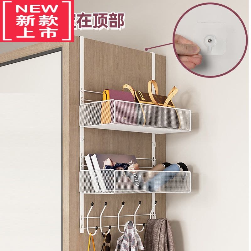 可莉允包包收纳挂袋置物架壁挂墙式衣柜侧器床边内衣袜子悬挂家用整理图片