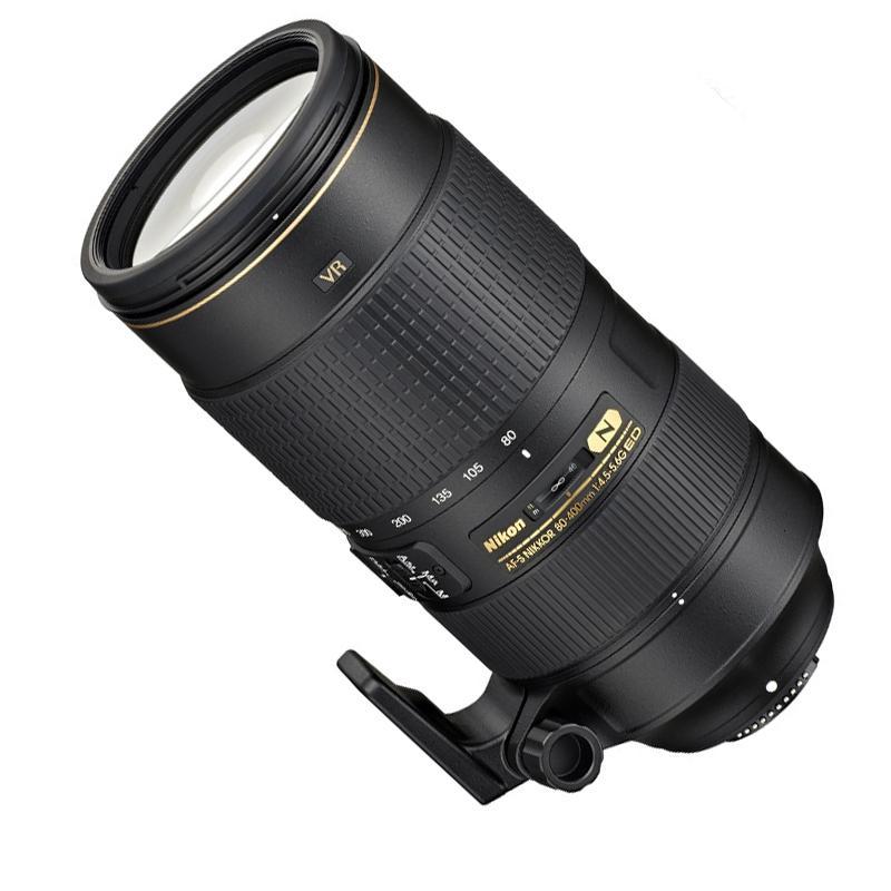 尼康(Nikon) AF-S 80-400mm f/4.5-5.6 G ED VR 尼康卡口 77mm口径 远摄变焦镜头