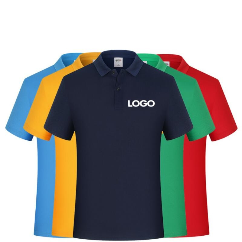 夏季短袖翻领T恤 广告衫 黑色 3XL 100件/箱