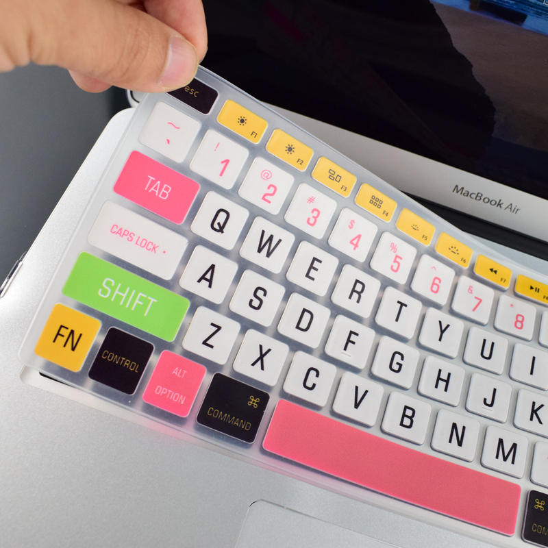 苹果笔记本键盘膜macbookair13.3电脑pro13创意15.4寸12可爱mac15保护|车牌号【拍下请留言型号】