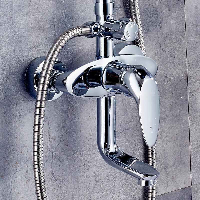 浴室全铜沐浴器淋浴花洒套装冷热卫浴水龙头增压喷头淋雨壹德壹
