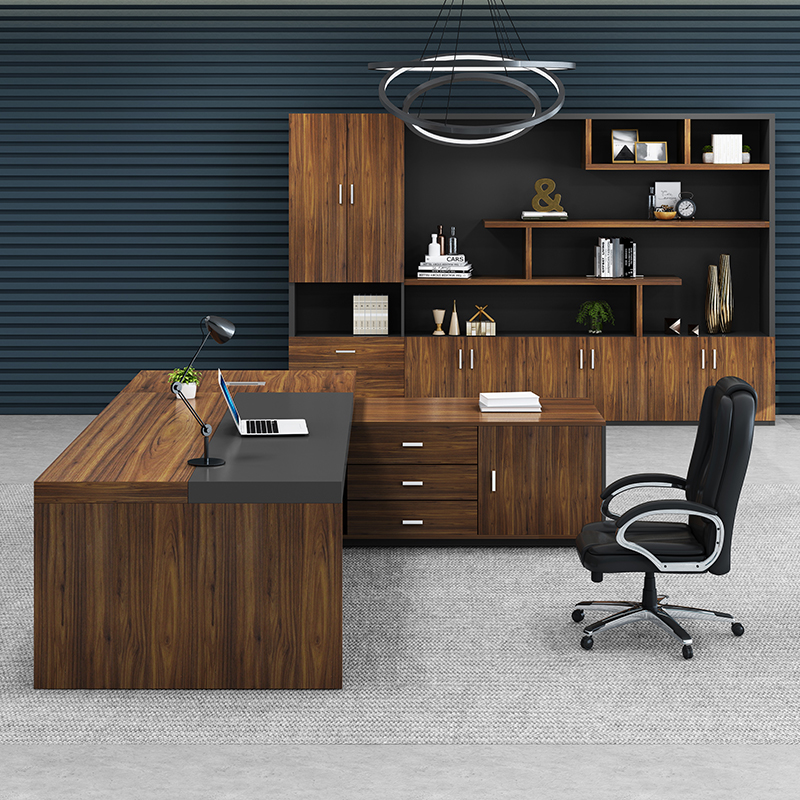 圣承启 办公桌 2.2米含椅张高清大图