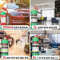 华西 水基灭火器3L 灭火瓶私家车用店用套装汽车神器
