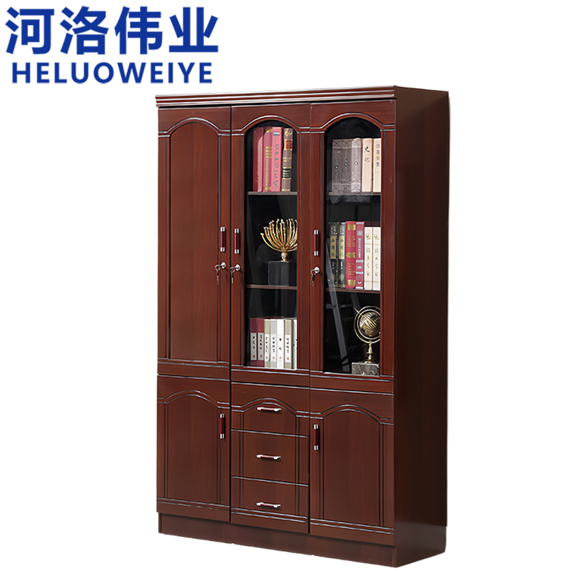 河洛伟业 书柜120cm 台