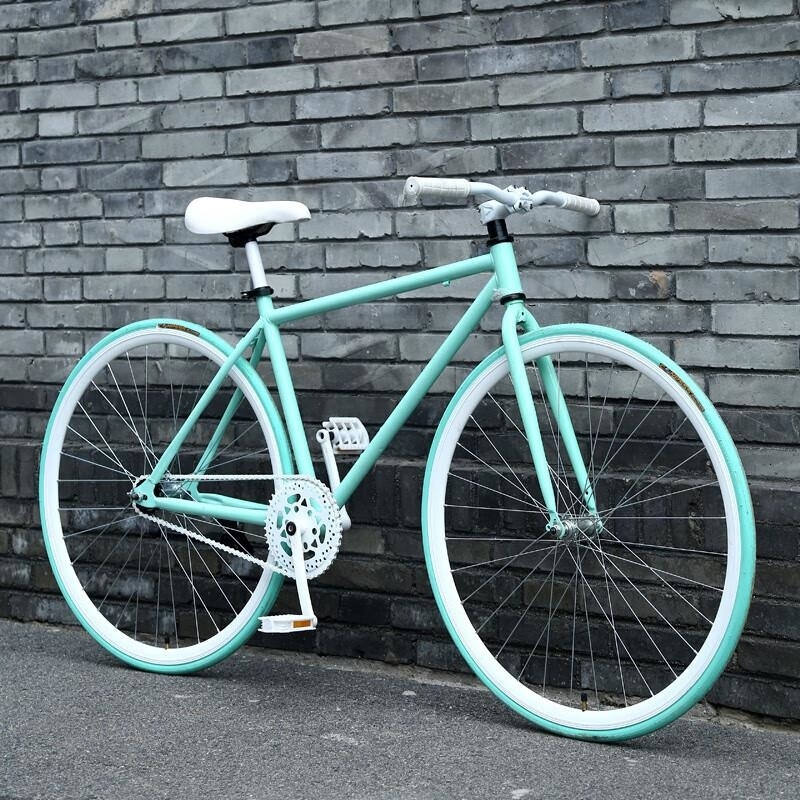 死飞自行车成人男款轻便公路赛车超快高清大图