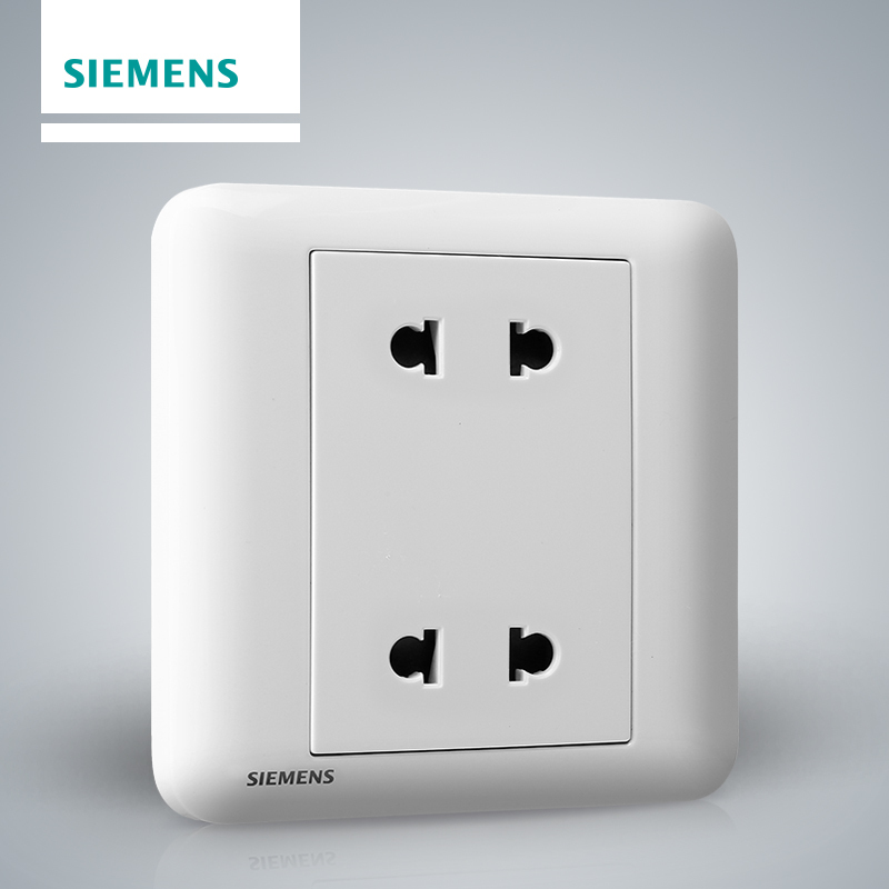 西门子(SIEMENS)开关插座 皓睿玉釉白系列四孔插座5UB01123NC01