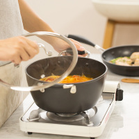 炊大皇(COOKER KING) 汤锅 德韵系列汤锅 一锅多用汤锅煮锅蒸锅炖锅焖锅电磁炉通用 TG24DY