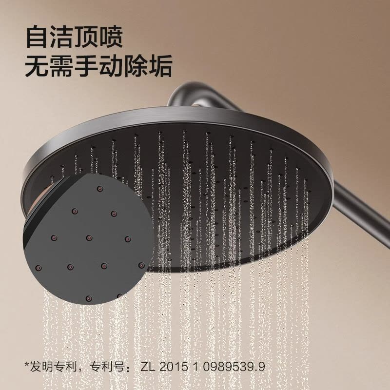 九牧(JOMOO)卫浴家用淋浴器淋浴花洒套装自动除垢淋浴器洗澡家用36627-797/HBS-1图片