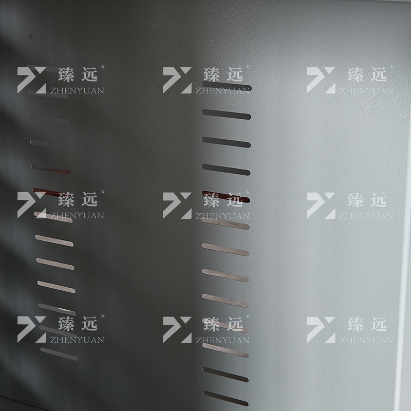 臻远 ZY4012412 隐藏式翻转电脑桌培训桌办公桌B款三人位高清大图