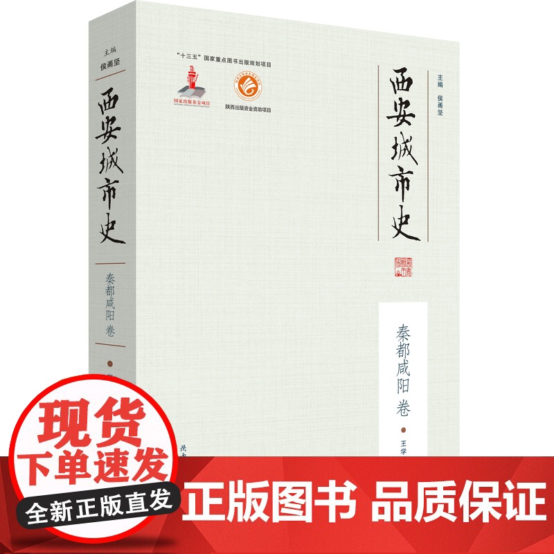 西安城市史·秦都咸阳卷 [ 走进秦都咸阳,领略千年古城风貌 ]高清大图