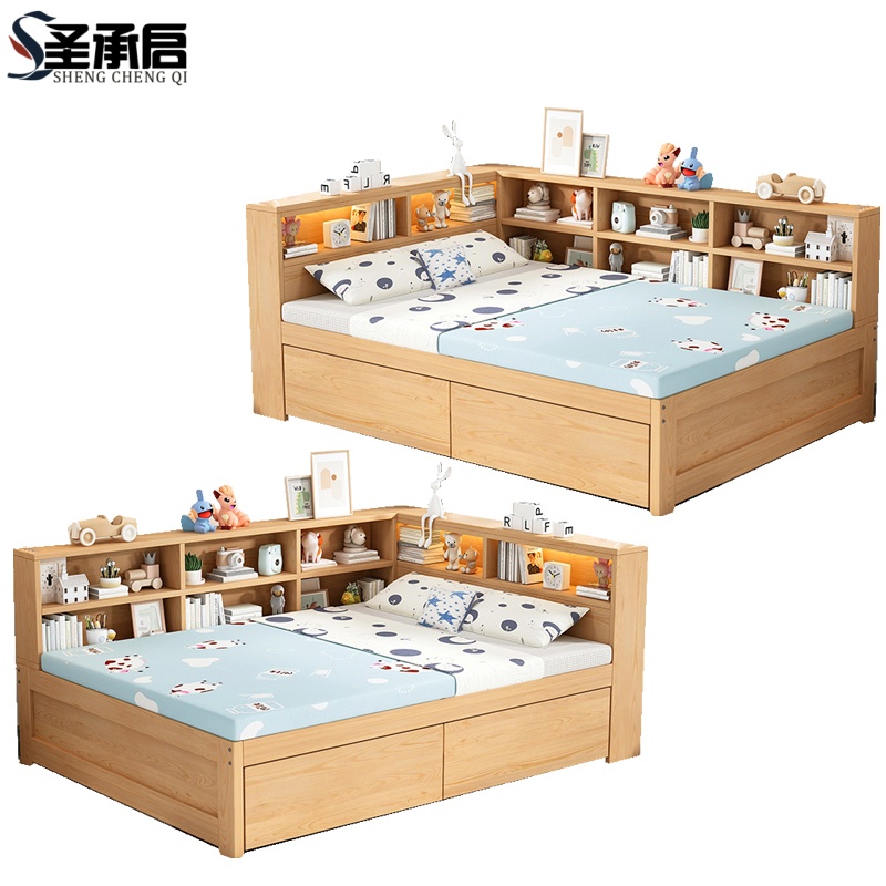 圣承启 简约床 1*2米张高清大图