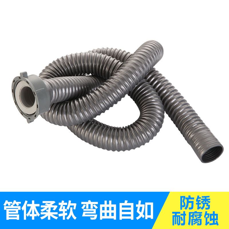 厨房下水道管子加长洗菜盆下水管配件不锈钢单双水槽下水器套装盖|110不锈钢水槽下水器