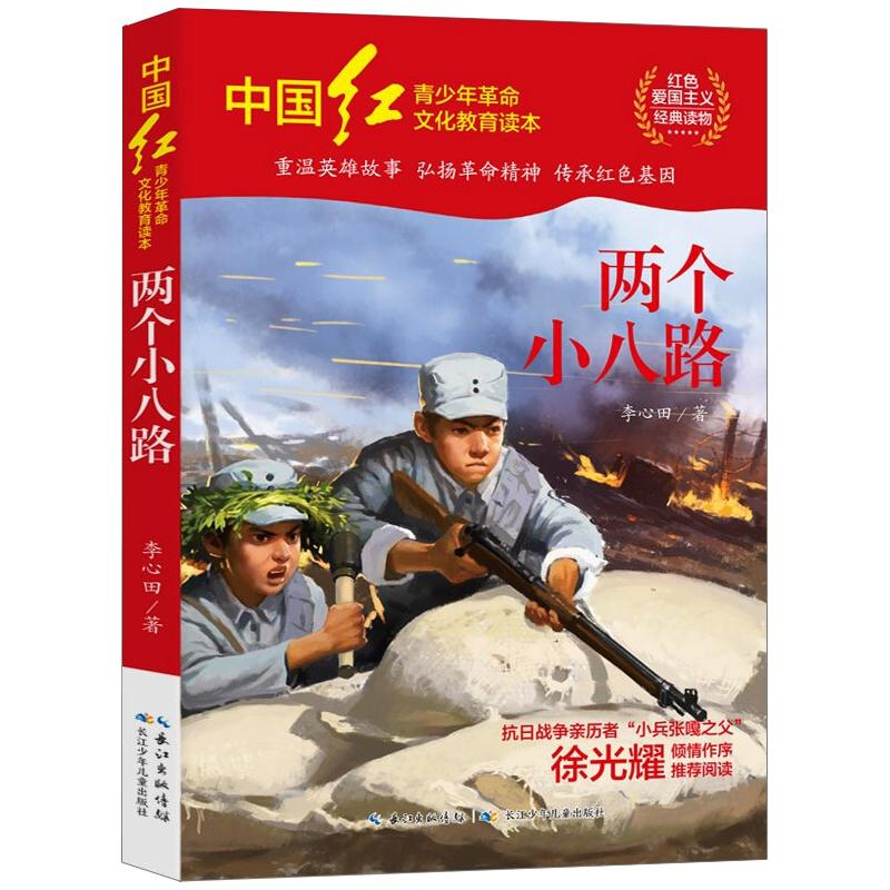 [M]两个小八路 李心田 著 -9787572119279高清大图
