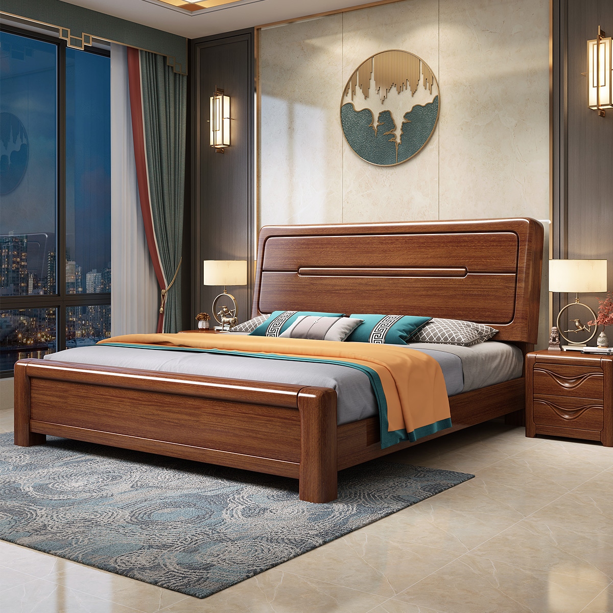 中式核桃木家具