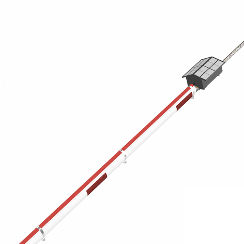倬屹（ZHUOYI）ZWJ004 DC3.7V 6W IP66 LED 太阳能斜拉线警示灯 黑色