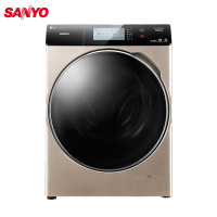 三洋(SANYO) DG-F80566BCG 8公斤 变频空气洗 滚筒洗衣机(玫瑰金)
