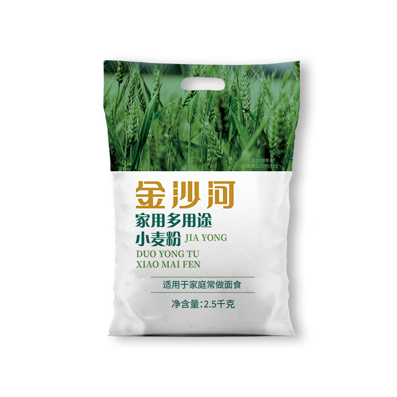 金沙河金沙河家用多用途小麦粉5KG*1袋