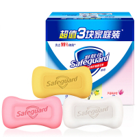 舒肤佳(Safeguard )(纯白+柠檬+芦荟)115gx3x4香皂套装 健康除菌 除菌99%
