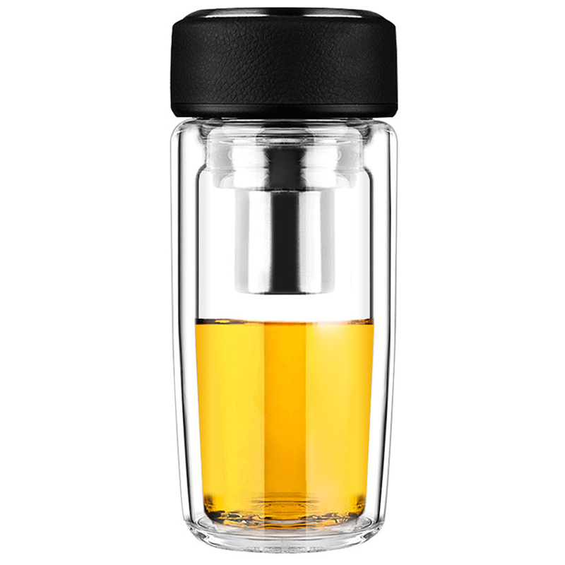 泊雷 双层透明玻璃杯