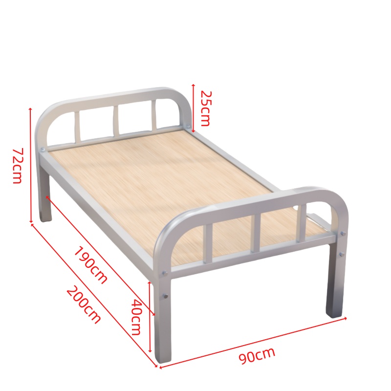 烁恒圆头床高清大图