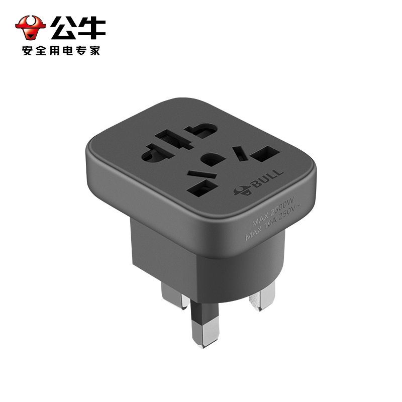 公牛(bull)GN-L13E多国通用转换插头家用欧标英美标插头港日本韩国旅行插座国际高清大图