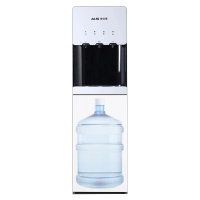 奥克斯/AUX 立式加高饮水机 YLR-5-X-4 三出水口冰温热即饮水机 童锁 下置水桶 两用自动茶吧桶装水净水管线机