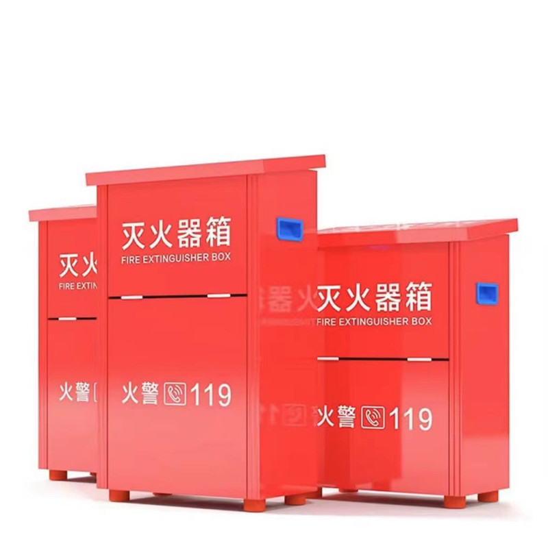 卫全行灭火器箱消防箱干粉灭火器箱5kg箱子 可放具5kg*2灭火器高清大图