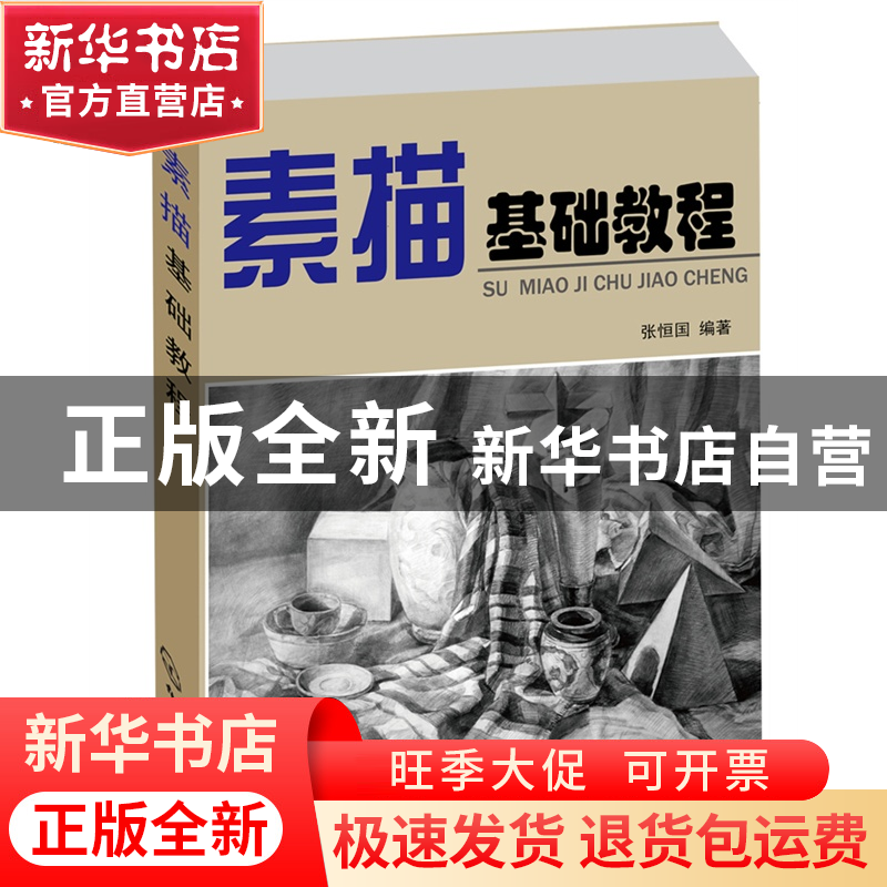 正版 素描基础教程 张恒国 化学工业 9787122081872 书籍高清大图
