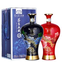 贵州茅台集团 茅乡典藏特酿级A60白酒 52度 1.5L*2坛[整箱装 1瓶蓝瓶 1瓶红瓶] 浓香型