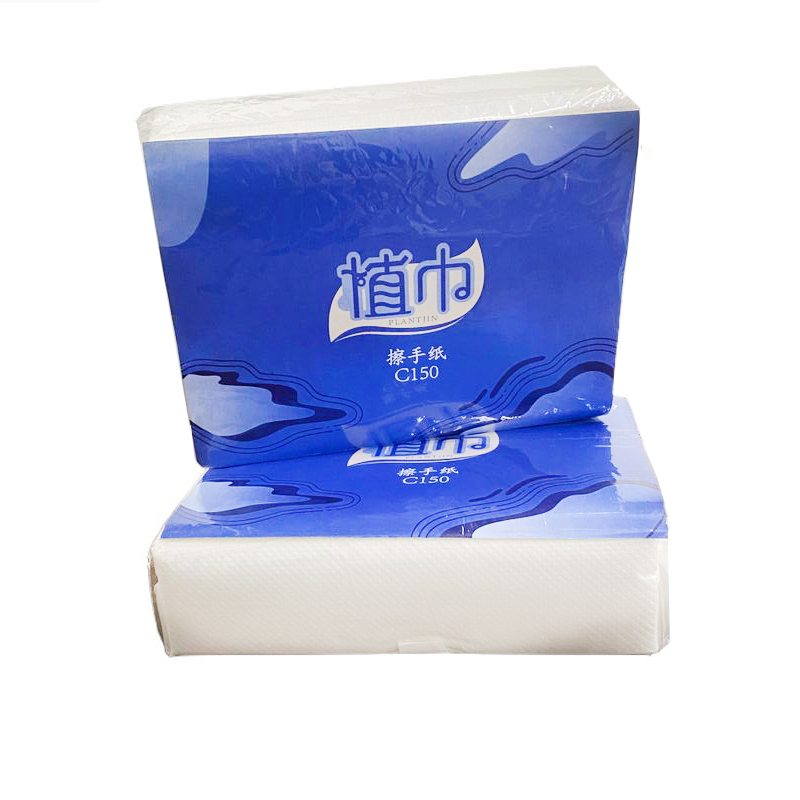 植巾(PLANTJIN)C150 200张/包 擦手纸 20 包/箱 (计价单位:箱)高清大图
