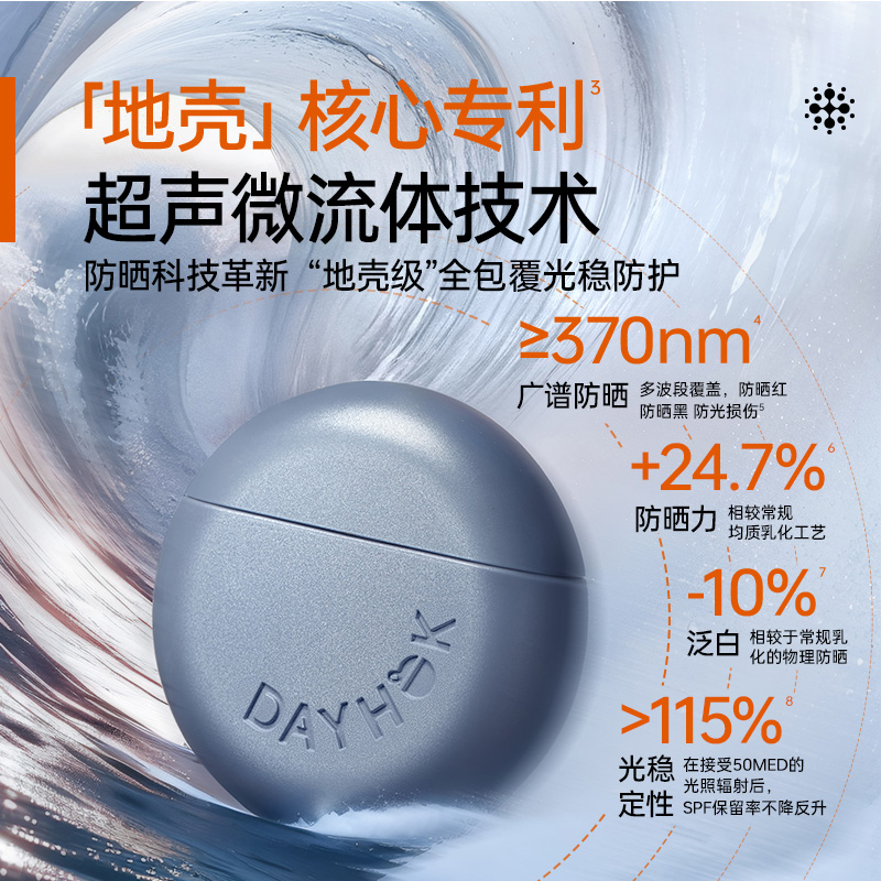 地壳 防水倍护物理防晒霜15g高清大图