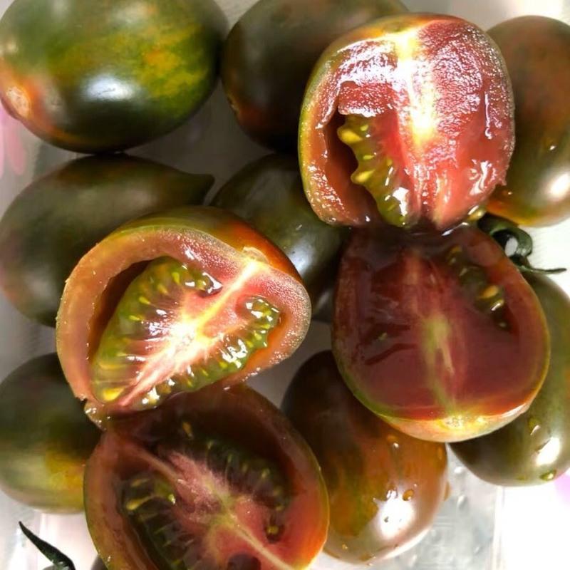 迷彩小番茄柿子小西红柿新鲜蔬菜水果柿子圣女果圣女果