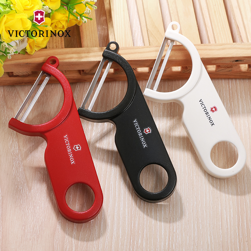 瑞士进口 维氏Victorinox 削皮器 土豆刮皮刀瓜果刀 红色单个装高清大图