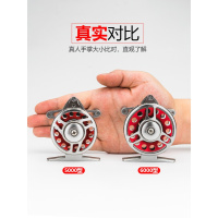 精工 前打轮超轻全金属渔轮带泄力筏竿速比冰钓轮飞钓倍速轮
