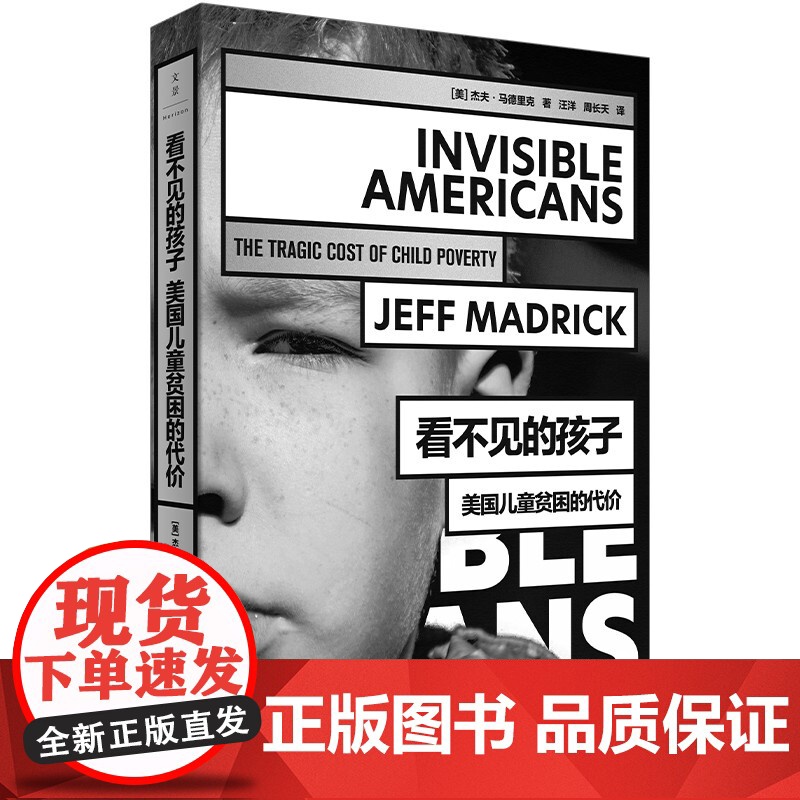 看不见的孩子:美国儿童贫困的代价 文景探微纪实文学杰夫马德里克著上海人民出版社福利制度 儿童教育社会科学高清大图