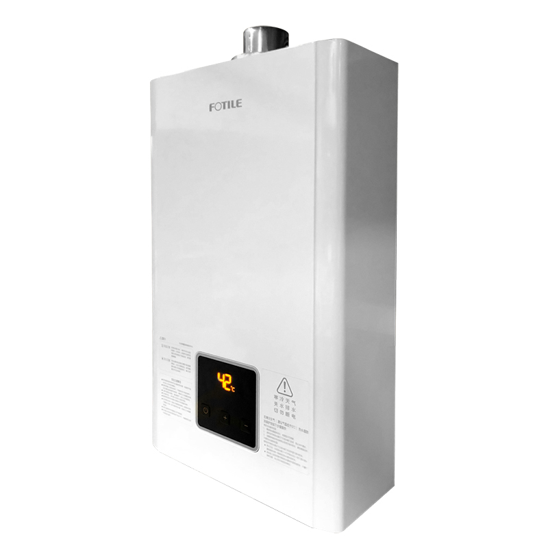 方太天然气16升燃气热水器 家用强排式 四季恒温模式 JSQ31-D1601-FR