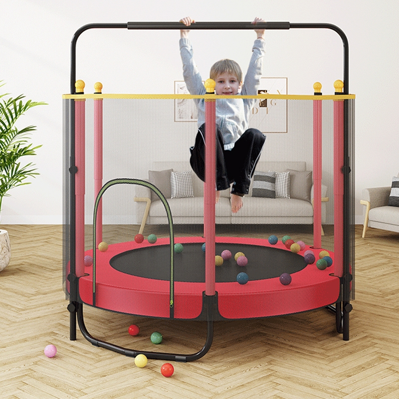 闪电客蹦蹦床家用儿童室内小孩宝宝跳跳床蹭蹭床家庭小型护网弹跳床
