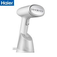 海尔(haier)手持挂烫机HY-GW2502W 平挂两用 干湿双烫 即烫即穿 轻巧便携 强劲蒸汽 防烫面板 熨斗挂烫机
