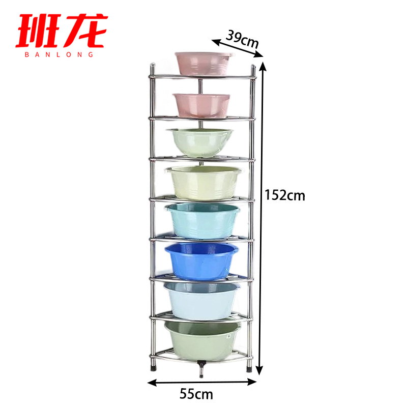 班龙脸盆置物架55*39*152cm个高清大图