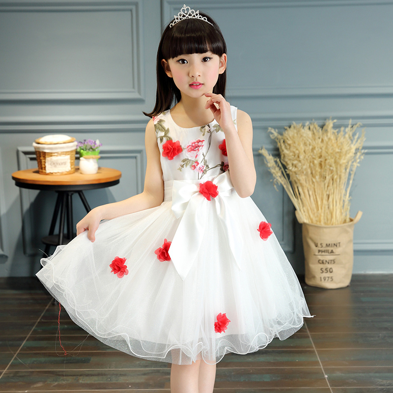 童装女童连衣裙2020夏装新款中大童儿童公主裙夏季小女孩裙子礼服