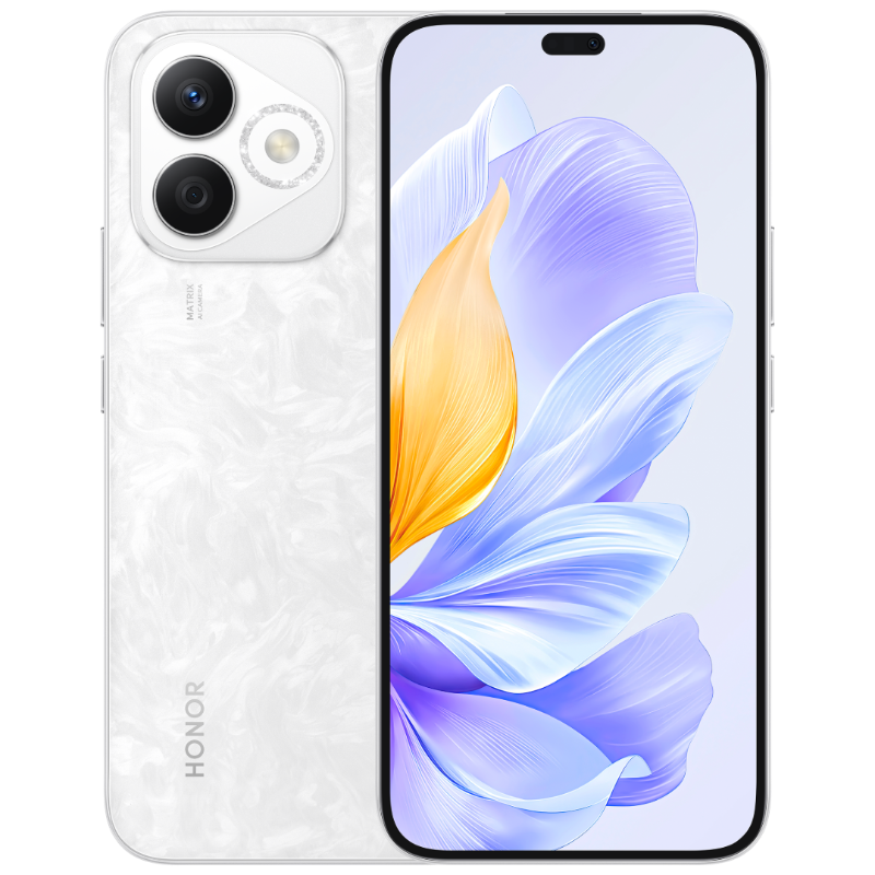 荣耀X60i 12GB+256GB 月影白 5G手机 轻薄长续航 高亮OLED护眼大屏 防水抗跌高品质 智能学生老人手机