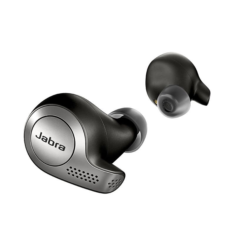 Jabra/捷波朗 Elite 65t 臻律耳麦真无线蓝牙运动跑步耳机入耳式 黑灰色图片
