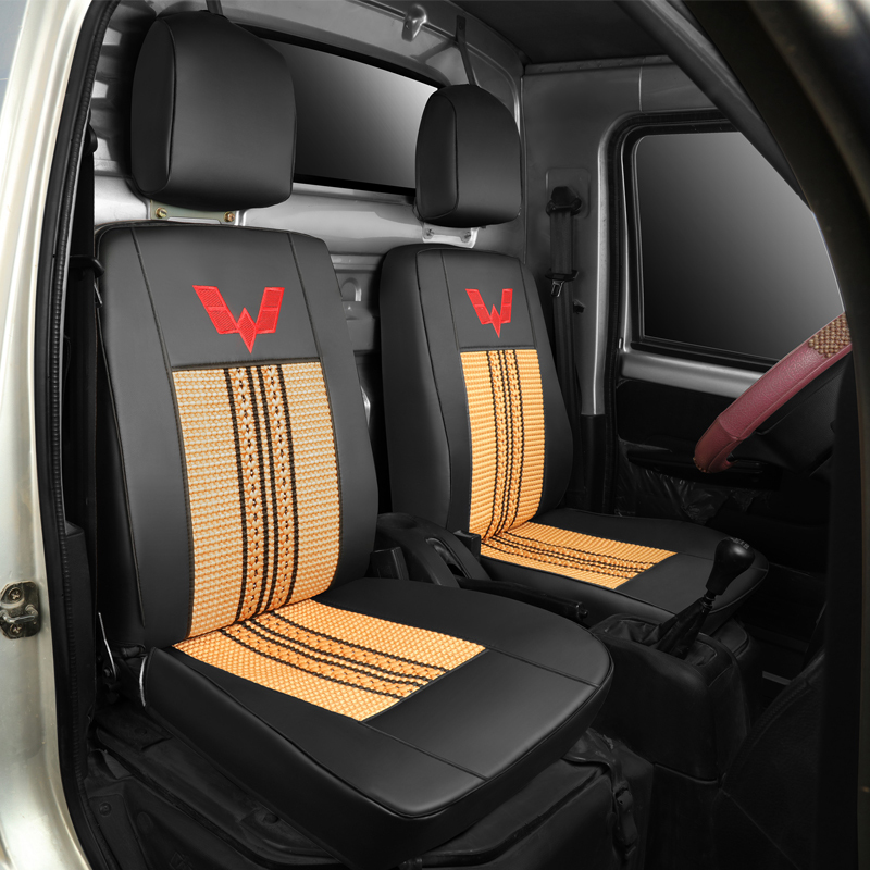 敬平坐垫五菱荣光小卡双排新卡之光单排货车小康坐垫套皮四季全包专用