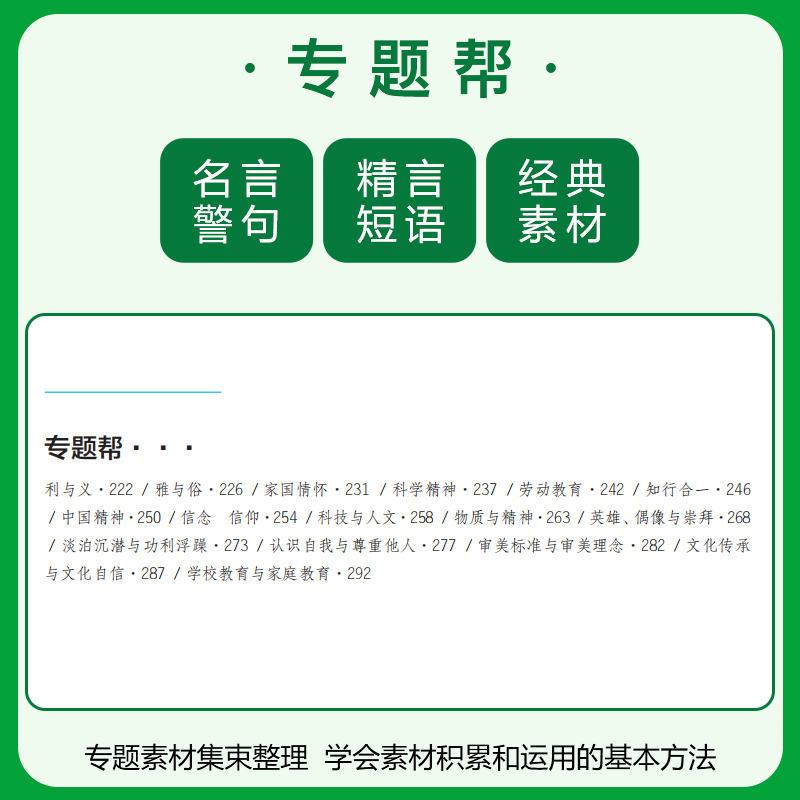 [3本]作文超级素材+论题论点论据论证+作文模板 高中通用 [正版]2024考点帮作文超级素材高中高考语文作文素材高考满