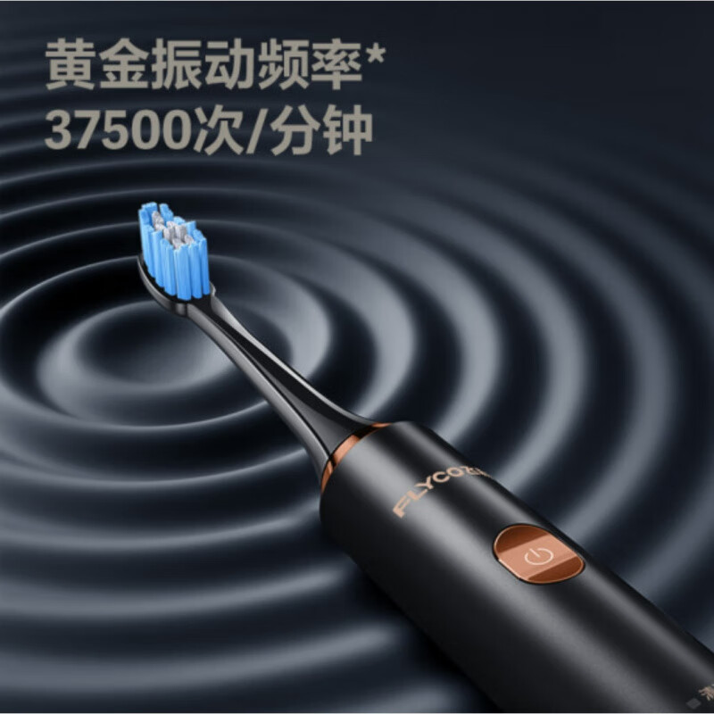 飞科(FLYCO)电动牙刷成人声波牙刷男女情侣款礼盒款电动牙刷 FT7205(珊瑚红)高清大图