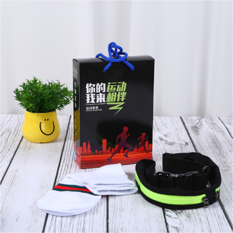 美之约冷感运动毛巾+高弹防水双腰包