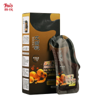 韩愢（FLWB） 韩愢艾尚彩果香泡泡染发剂植物天然染发剂焗油膏一洗黑纯染发剂泡沫染 自然黑一盒 S51