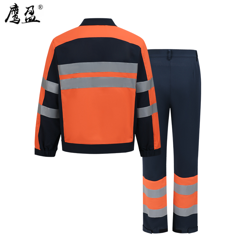 鹰盈 高可视警示专用夏季防护服 YY0224 套高清大图