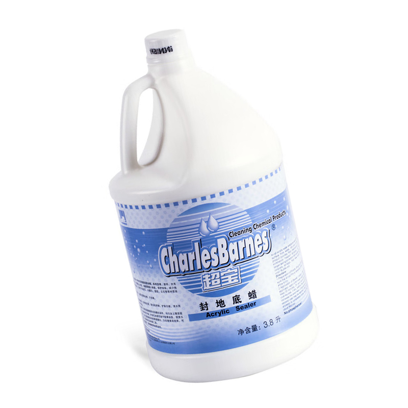超宝 DFF004 封地底蜡 3.8L/瓶 水磨石云石塑胶地板蜡水 地面底蜡封地剂高清大图